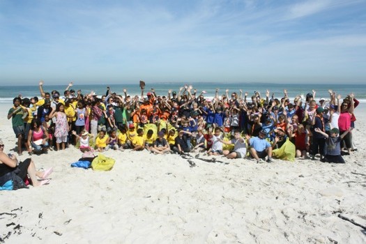 International Coastal Cleanup 2011 in South Africa.